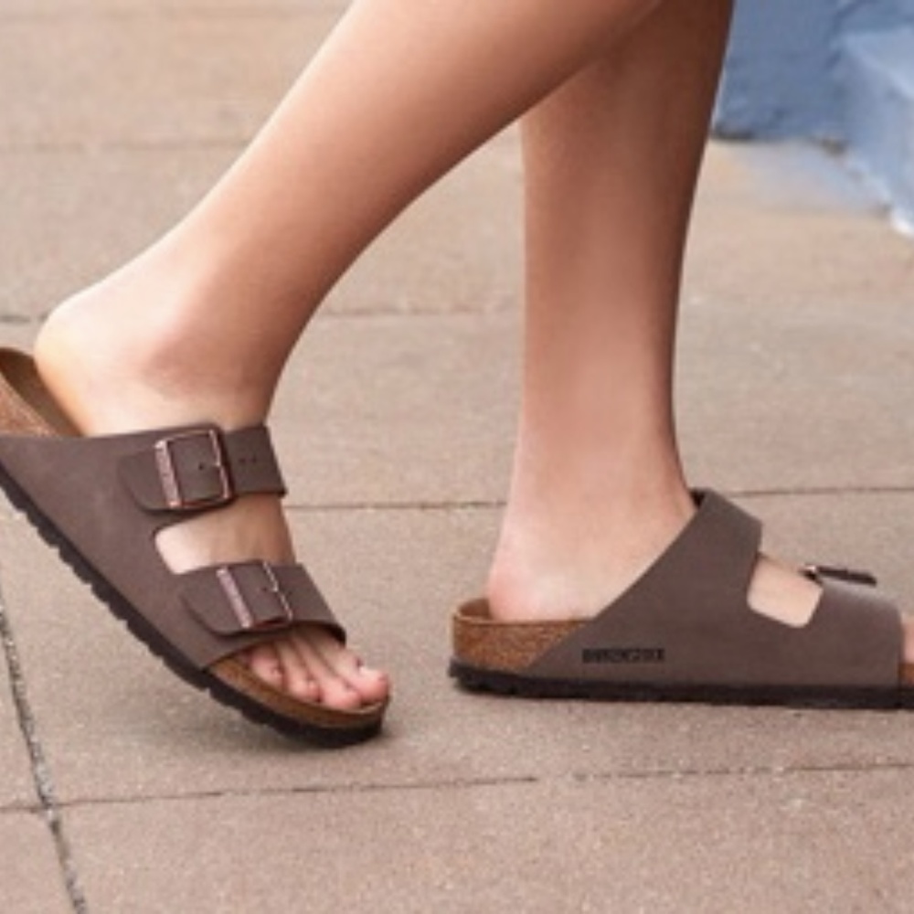 Brown birkenstocks size 39